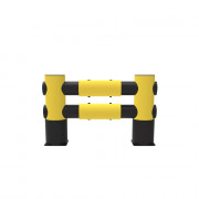 Barrière de Protection Double d-flexx GOLF – Sécurité Rayonnages – Absorption des Chocs