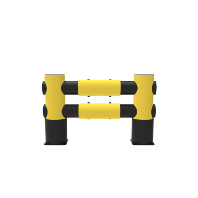 Barrière de Protection Double d-flexx GOLF – Sécurité Rayonnages – Absorption des Chocs
