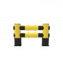 Barrière de Protection Double d-flexx GOLF – Sécurité Rayonnages – Absorption des Chocs