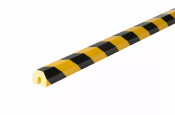 Protection de Coin Modèle AA – Sécurité Antichoc – Mousse Haute Visibilité Jaune/Noir