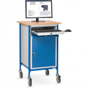Pupitre roulant pour ordinateurs - Capacité 150 kg - Fetra