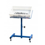 Servante Pupitre d'atelier - 1 Mât - Plateau 600x400mm - 50kg