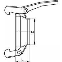 Raccord sphérique femelle à souder inox 304 - Euro Rapid Raccord sphérique femelle à souder inox 304 - Euro Rapid