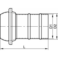 Raccord sphérique mâle à ligaturer inox 304 - Euro Rapid Raccord sphérique mâle à ligaturer inox 304 - Euro Rapid