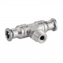 Raccord en té orientable filetage conique inox - Garantie qualité