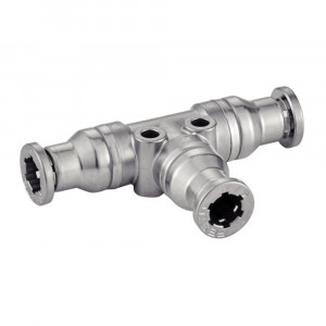 Union en té inox équipement industriel - Raccords et Étanchéité