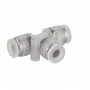 Union en té polypropylène - Raccords industriels fiables