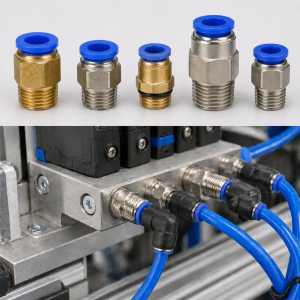 Raccords pneumatiques mâle