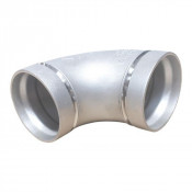Coude iso rainuré à 90° inox 316L | Béné Inox Raccords