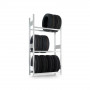 Rayonnage pour pneus galvanisé - Stockage modulable 150 kg