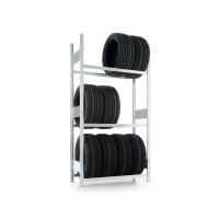 Rayonnage pour pneus galvanisé - Stockage modulable 150 kg Rayonnage pour pneus galvanisé - Stockage modulable 150 kg