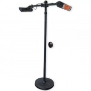 Radiant électrique orientable