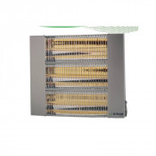 Radiant électrique halogène inox REH 3000 I – 3000 W puissant et durable