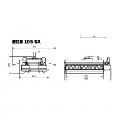 Chauffage radiant gaz propane 13,5 kW – Modèle RGB 105 SA