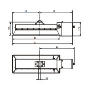 Radiant gaz à ionisation RGI 75 SA G25 – chauffage pro