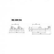 Radiant gaz naturel RG 285 DA – 13,5 à 27 kW double allure G20