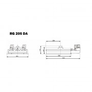 Radiant gaz propane RG 205 DA – 6,75 à 20,25 kW double allure G31