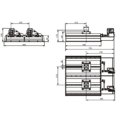 Radiant gaz RGI 285 DA – Chauffage industriel 28,5 kW G31 à ionisation