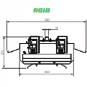 Radiant gaz RGIB 105 DA G20 – chauffage à ionisation bas