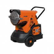 Radiant fioul sur roues avec poignée 25,8 kW – Chauffage mobile puissant