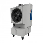 Rafraîchisseur d’air évaporatif mobile 4800 m³/h sur roues – Réservoir 60 L