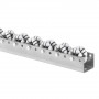 Rails à galets multidirectionnels de 50 à 80 mm