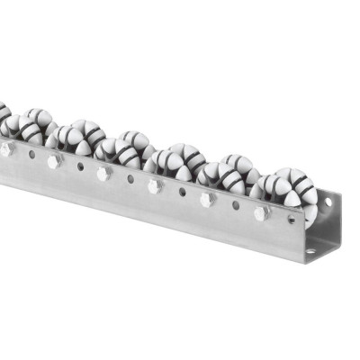 Rails à galets multidirectionnels diamètre 60 mm charge 200 daN (kg)
