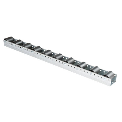 Rail à galets pour palettes