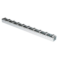 Rail à galets pour palettes