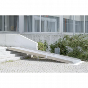 ALTEC FRANCE - Rampe d'accès PMR AOL-R provisoire ou définitive - jusqu'à 400 kg
