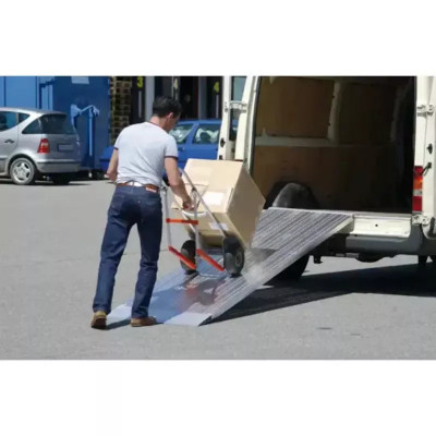 ALTEC FRANCE - Rampe de chargement réf AOS grande largeur pour VU et VL - jusqu'à 1.5 tonnes