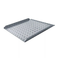 Rampe d'accès PMR alu Riviera Meiser à poser, franchissement 18 cm max Rampe d'accès PMR alu Riviera Meiser à poser, franchissement 18 cm max