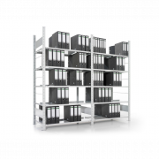 Rayonnage de bureau modulable - Rangement dossiers