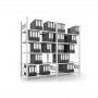 Rayonnage de bureau modulable - Rangement dossiers