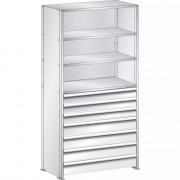 Rayonnage (LxPxH) 1000x500x2000mm