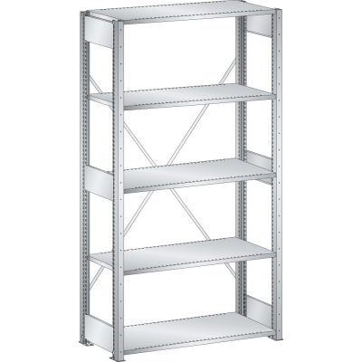 Rayonnage (LxPxH) 1000x600x2000mm