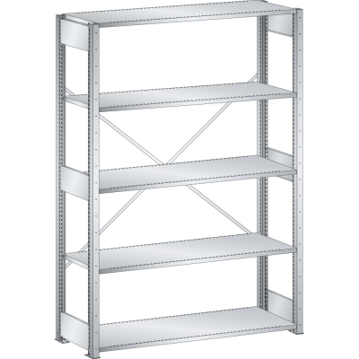 Rayonnage (LxPxH) 1300x600x2000mm