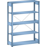 Rayonnage (LxPxH) 1300x600x2000mm Rayonnage (LxPxH) 1300x600x2000mm