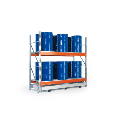 Palettier avec rétention - Stockage produits dangereux