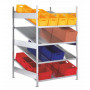 Rayonnage dynamique mi-lourd - Stockage fluide