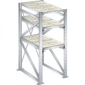 Rayonnage (LxPxH) 890x860x2000mm