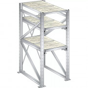 Rayonnage (LxPxH) 890x860x2000mm