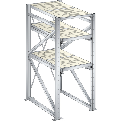 Rayonnage (LxPxH) 890x860x2000mm