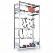 Rayonnage courroies automobiles - Stockage modulable