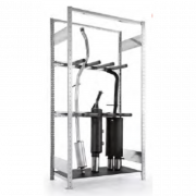 Rayonnage échappement vertical - Stockage protégé