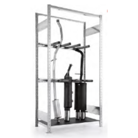 Rayonnage échappement vertical - Stockage protégé Rayonnage échappement vertical - Stockage protégé