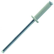 Rivets tête plate laquée blanc RAL 9003 Ø 4.0