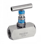 Robinet haute pression à pointeau femelle inox 316 - PN400