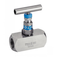 Robinet haute pression à pointeau femelle inox 316 - PN400