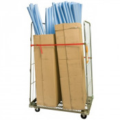 Roll de Manutention Acier Zingué 2 Côtés - 1200x800x1800mm - 400kg
